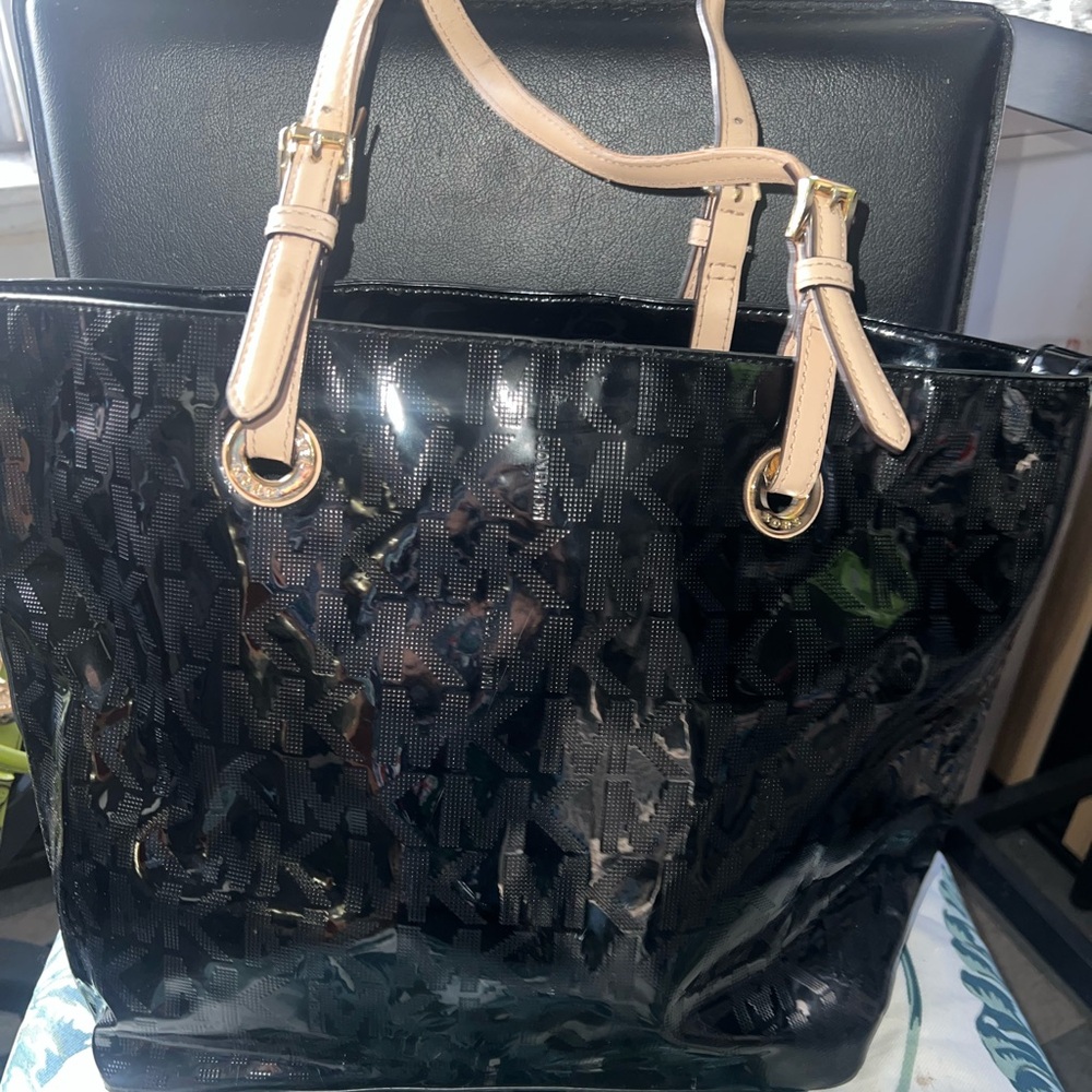 Michael Kors Black Tote Bag